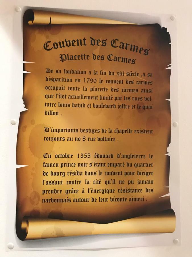 Studio Du Couvent Des Carmes Narbonne Dış mekan fotoğraf
